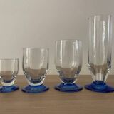 Daum Nancy crystal glassware set