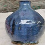 Vintage glazed ceramic vase Signed Z Karbowski