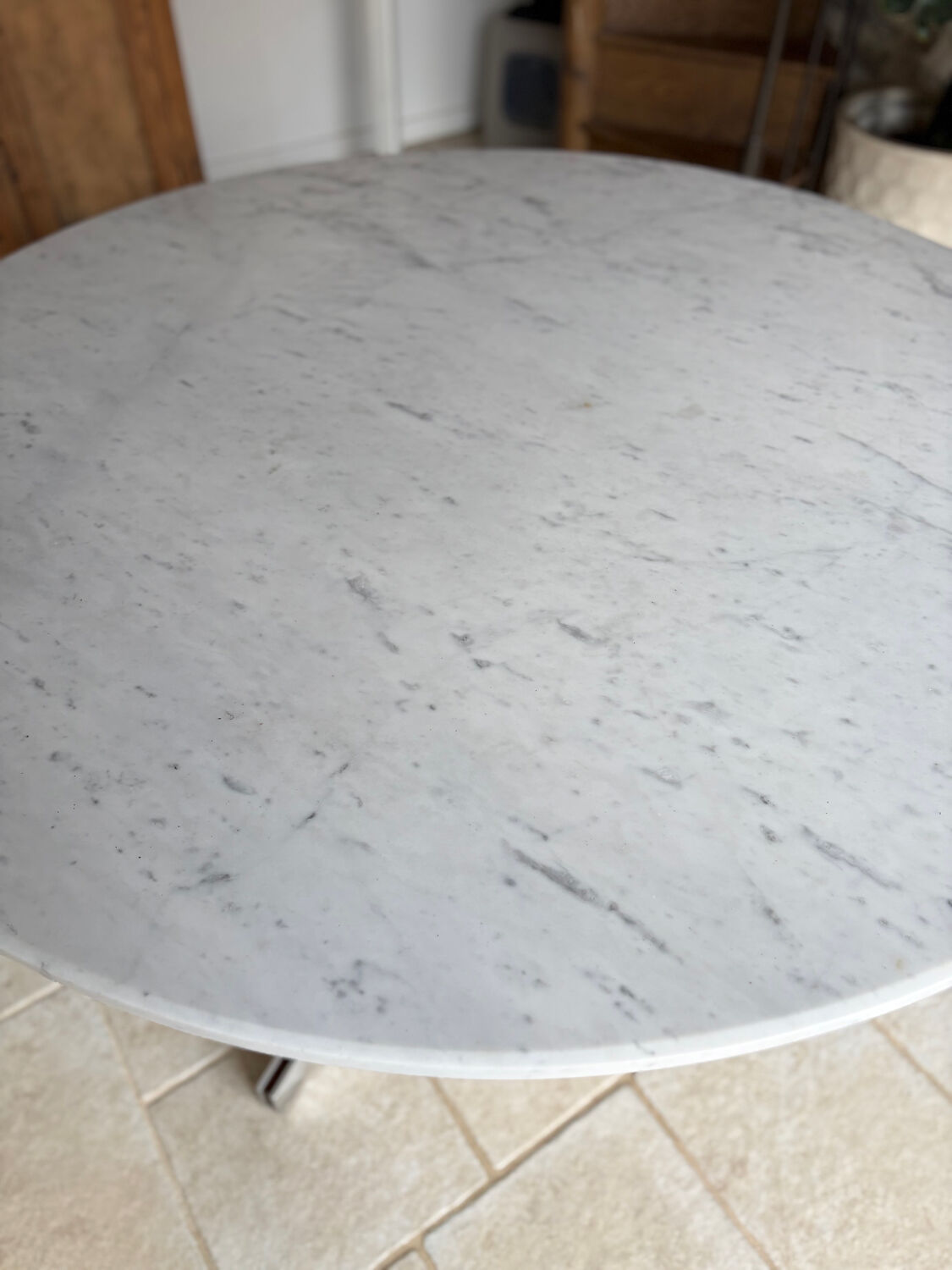 Marble table by Claude Gaillard for Ligne Roset