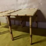 Bamboo trundle table