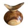 Matthias de malet roquefort : art vase in pistachio wood