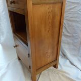 Pine bedside