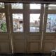 Glazed separation doors in fir