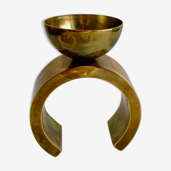 Brass candlholder, 1960s