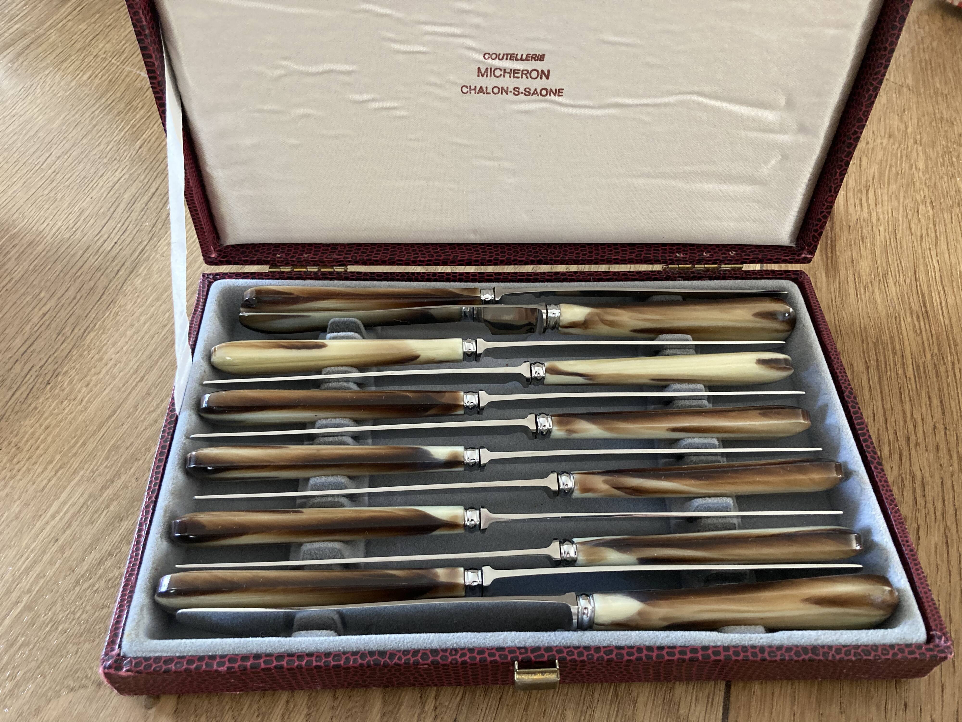 Case of 12 dessert knives