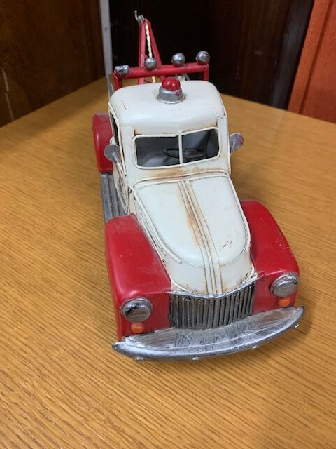 Vintage decorative tow truck