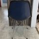 Eames Herman Miller DSR Eiffel blue skai vinyl fibreglass chair