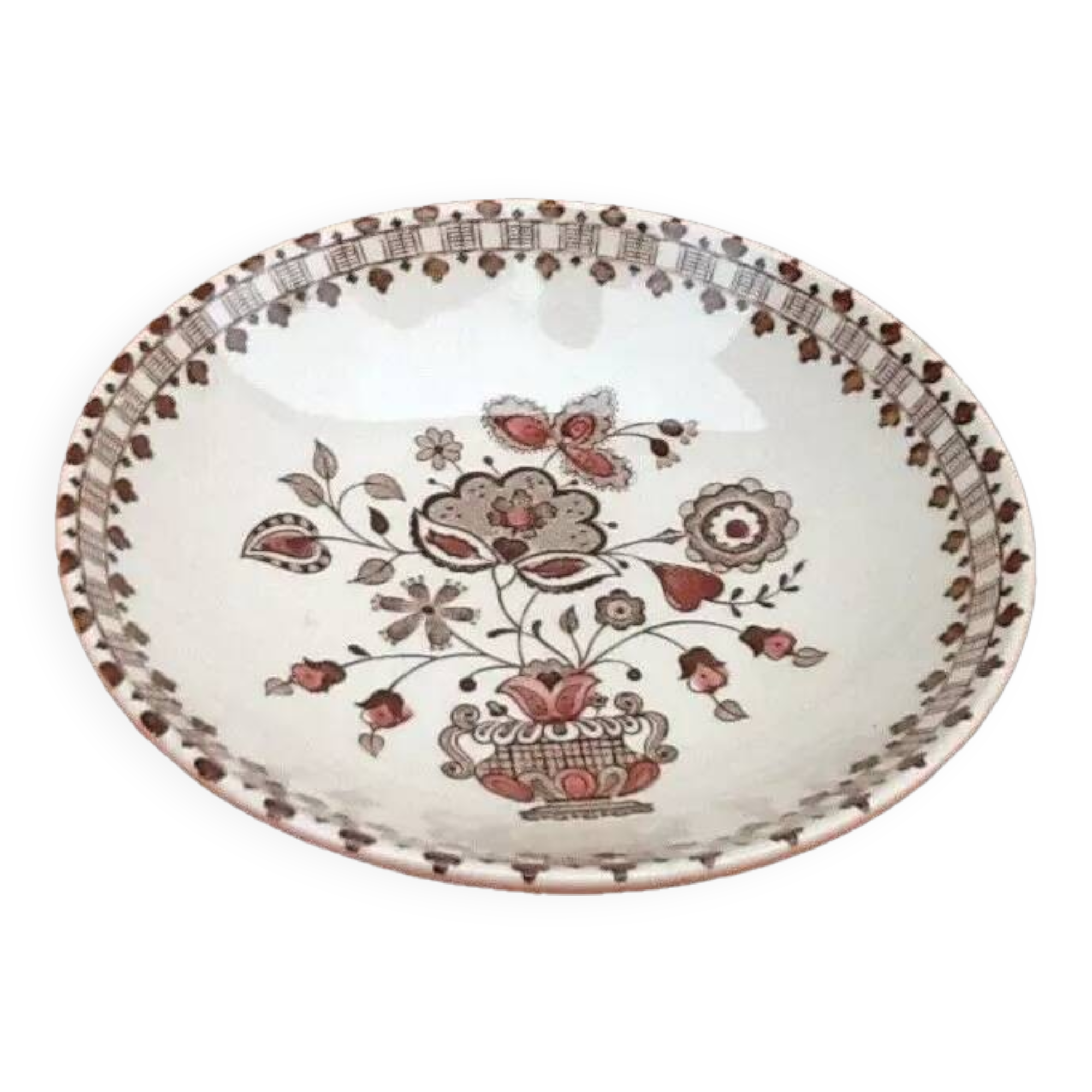 Johnson Bros Old Granite Staffordshire Ceramic Bowl / Trinket Tray