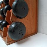 60s dumbbell wall display