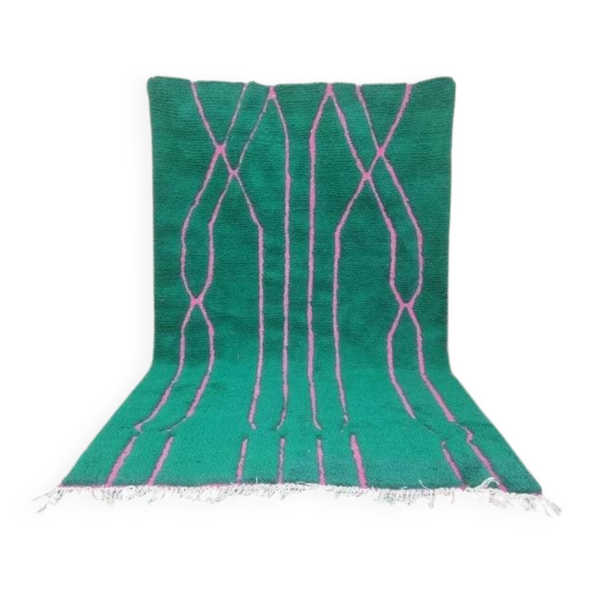 Traditional handmade Berber rug 2/3 m