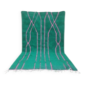 Tapis berbère fait main traditionnelle 2/3 m