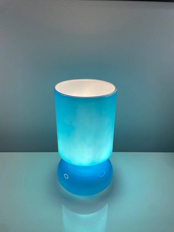 Vintage IKEA Blue Lamp
