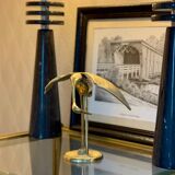 Pair of marble lamps 1980.