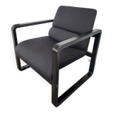Martin Stol black armchair for Giroflex