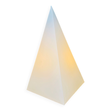 Lampe de sol et de table Pyramid par Harco Loor pour Harco Loor Design, Pays-Bas, années 1980.