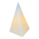 Pyramid Floor & Table Lamp By Harco Loor For Harco Loor Design, The Netherlands 1980S
