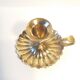 Brass taper candleholder