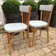 Pair of bistro chairs