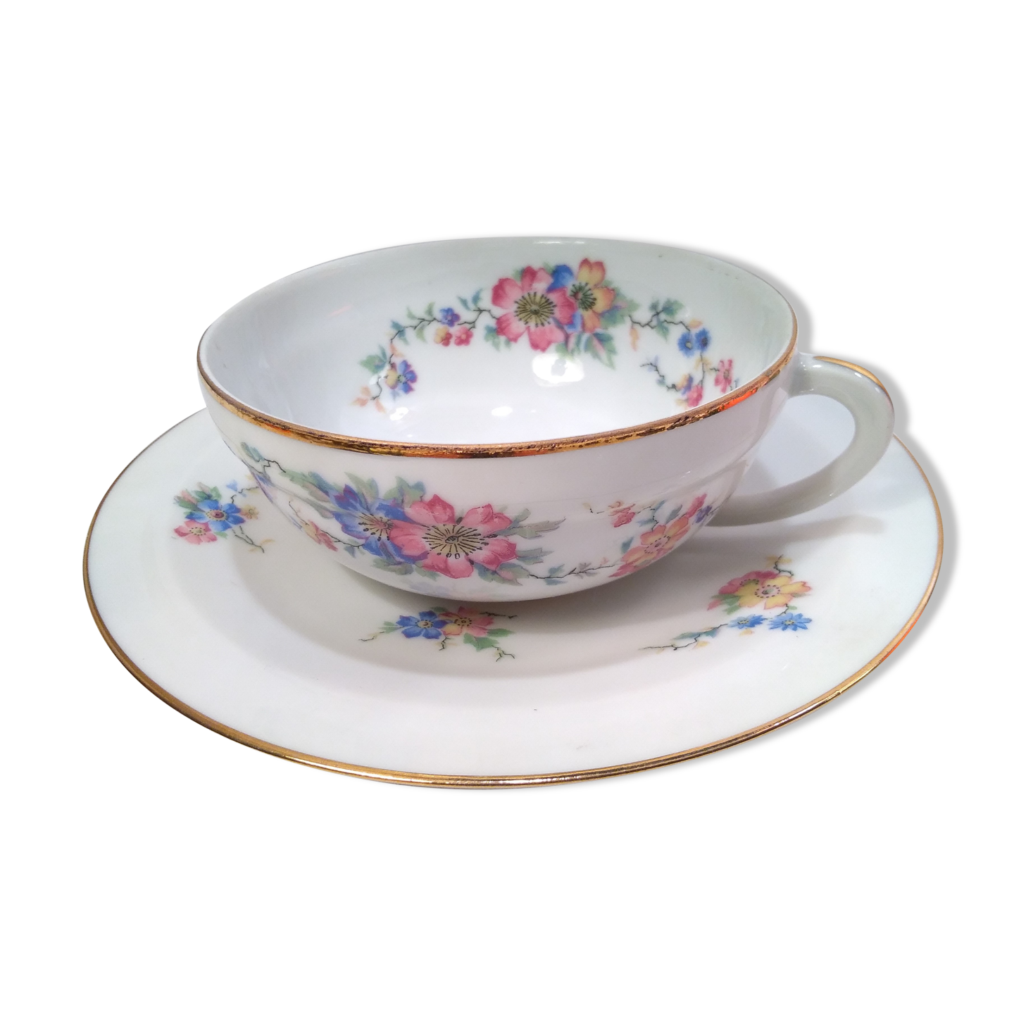 Limoges breakfast cup