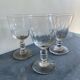 Antique faceted glasses