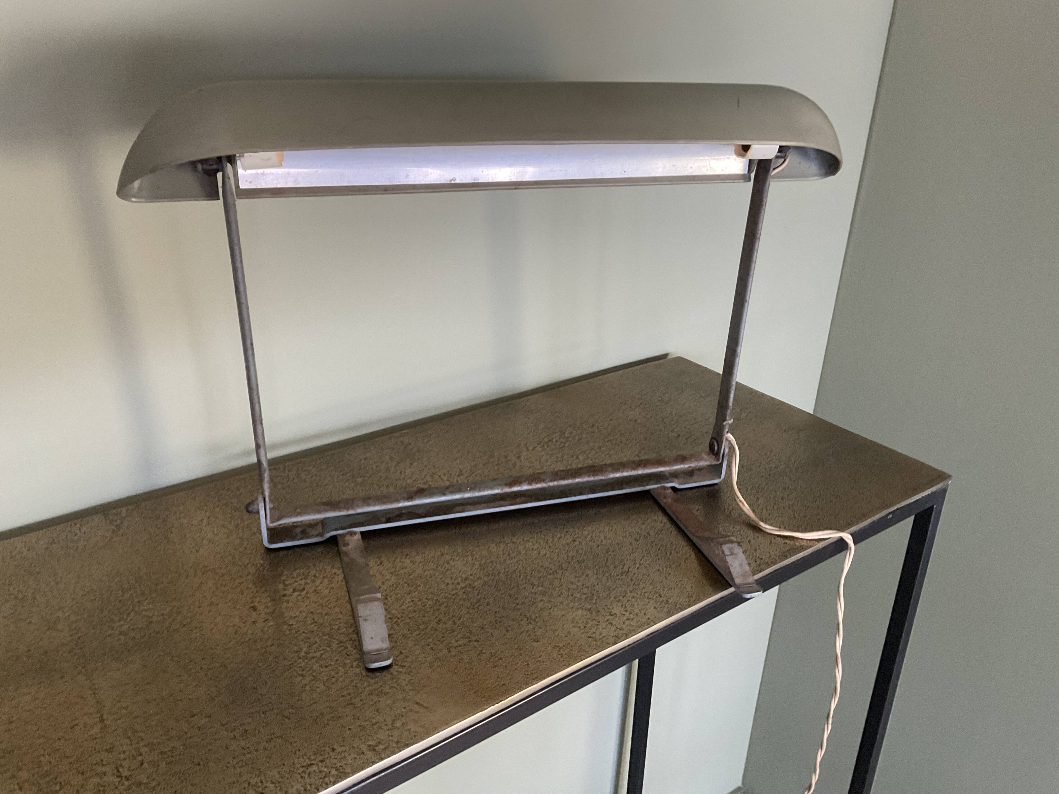Desk lamp. Table lamp. Attributed to Charlotte Perriand.