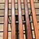 50s slatted bench by Robin Day for Hille
