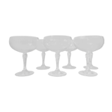 Bohemian crystal champagne cups