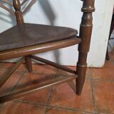 Corner tripod monk chair Munkstol Solid oak