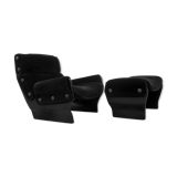 Osvaldo Borsani design, armchair ottoman Canada Tecno years 65