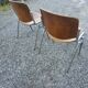 Paire de chaises "DSC 106" par Giancarlo Piretti pour Castelli, 1960