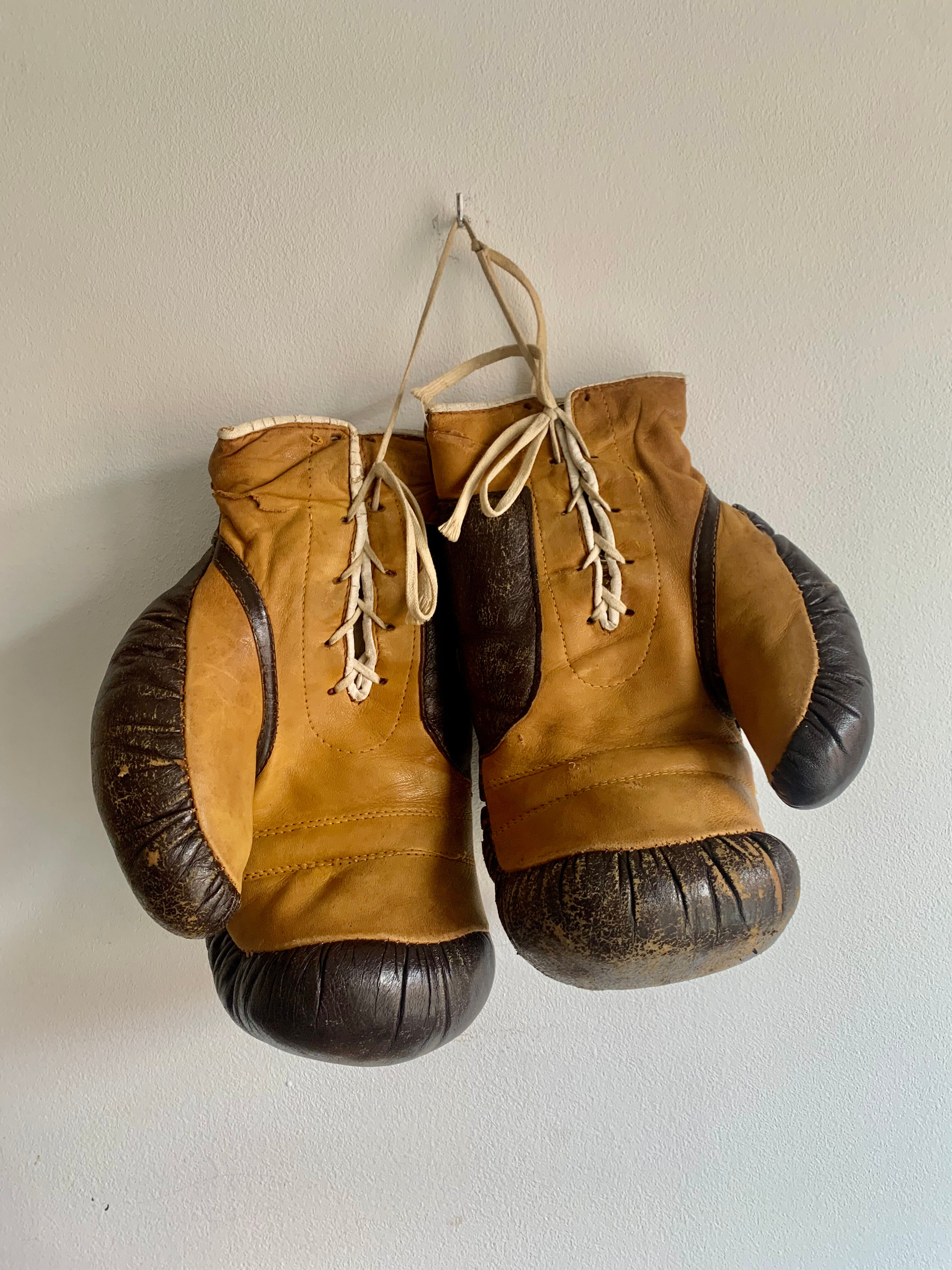 Boxing gloves, 1960s