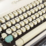 Olympia typewriter with suitcase