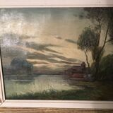 Painting by J. Guillory 18th