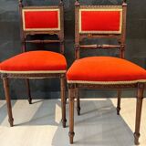 Pair of decorative chairs