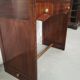 Dressing table art deco in mahogany mirror triptych