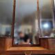 Venetian hairdresser with triptych mirror
