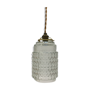 Suspension en verre transparent