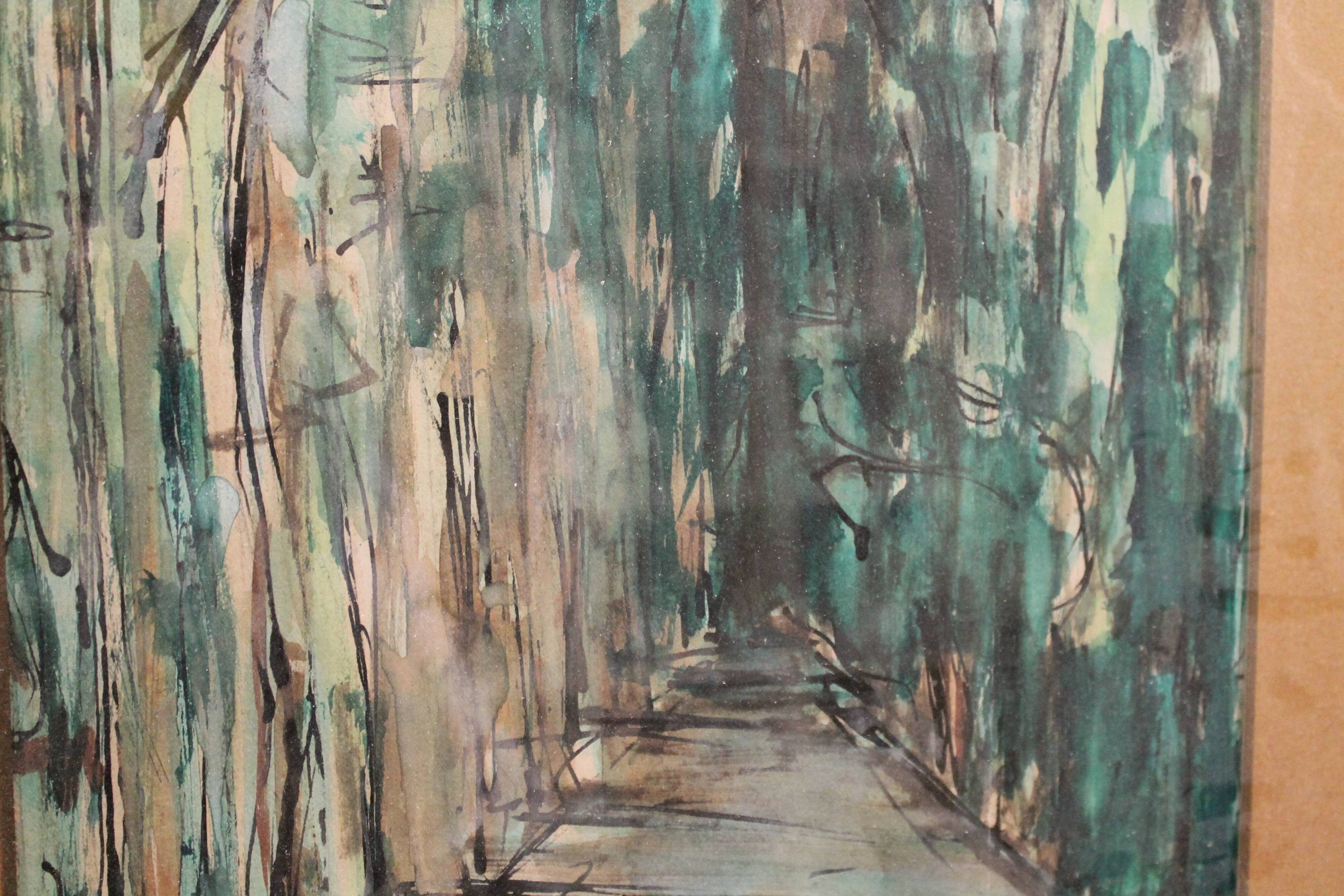 Ancient painting forest | Selency