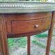 Chevet ancien style louis xvi plateau marbre