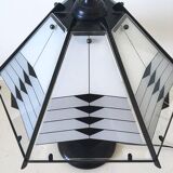 Art deco 80s style table lamp