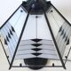 Art deco 80s style table lamp