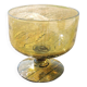 Antique Large Smoked Blown Glass Cup