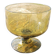 Antique Large Smoked Blown Glass Cup