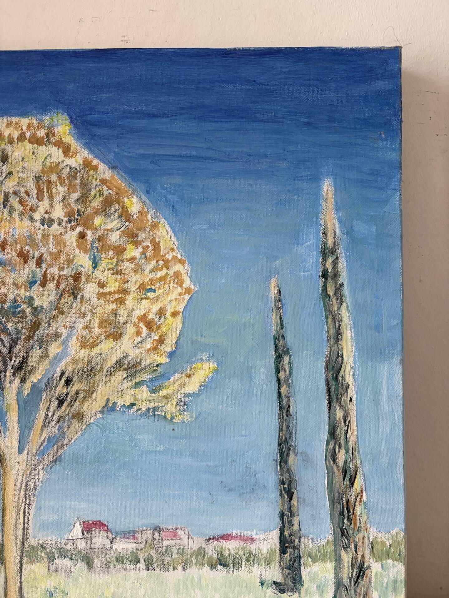 Modern Provence landscape
