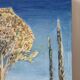 Modern Provence landscape