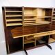 Hideaway Cabinet/Secretary Made In Rosewood, Norwegian Design From 1960s