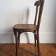 Chaise bistrot en bois