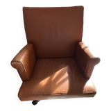Designer desk armchair from the 1970s signed s