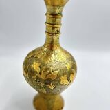 Vase attribué à la dynastie Tang, Chine , or et argent