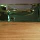 Ashtray glass paved Art deco